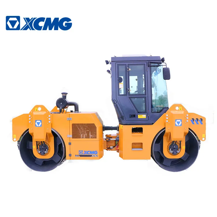 XCMG offical 8 ton road roller compactor machine XD82 with Deutz engine